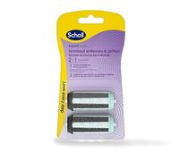 Scholl EXPERTCARE - Rodillo de repuesto 2 en 1 para quitar y alisar callos - Recambio para removedor de callos eléctrico Scholl negro