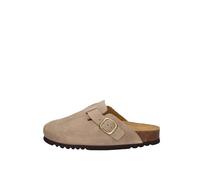 Scholl FAE New - Zapatillas de Madera para Mujer, Color Beige Oscuro, Talla 35 EU, Beige Oscuro., 35 EU