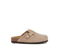 Scholl FAE New, Zuecos Mujer, 36 EU, Dark Beige, 36 EU