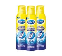 Scholl Fresh Step - Spray antiolor para zapatos frescos, 3 unidades (3 x 150 ml)