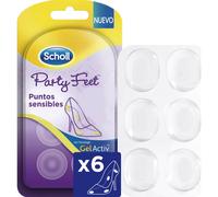 Scholl GelActiv Party Feet Almohadillas Protectoras para puntos sensibles 6 uds