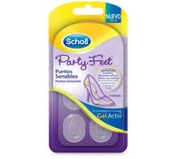 Scholl GelActiv Party Feet Almohadillas Protectoras para puntos sensibles 6uds