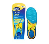 Scholl GelActiv - Plantillas casuales para mujer, pies cómodos durante todo el día, amortiguación de espuma viscoelástica y tecnología GelWave, talla 3.5-7.5