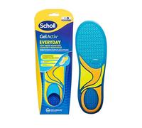 Scholl GelActiv Plantillas Everyday para hombres, pies cómodos todo el día, amortiguación de espuma viscoelástica y tecnología GelWave que se adaptan a los pies y ofrecen la máxima comodidad, talla 40