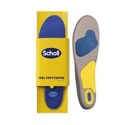 Scholl GelActiv Running Plantillas de Gel para Hombre y Mujer - Adecuadas para Zapatillas Running y Deportivas, Micro Absorción de Impactos, Soporte del Arco, Anti Olor y Sudor, Tamaño Ajustable