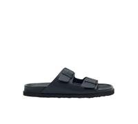 Scholl Hombre Julien Over Sandale, Negro, 41 EU