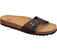 Scholl Hombre Simon Sandalia, marrón oscuro, 40 EU