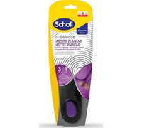 Scholl Plantar Fascitis Anti-Pain Insoles With In-Balance 3 In 1 Technology Size M 40-42 1 Un