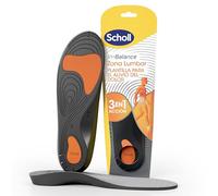 Scholl In-Balance Plantillas Ortopédicas para Hombre y Mujer - Alivio del Dolor de Espalda y Dolor Lumbar, Soporte del Arco y del Talón con Redistribución de la Presión, Talla M (40-42), 1 Par