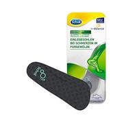 Scholl InBalance Plantillas para zapatos de talla 40-42 | Suelas para dolor en el arco del pie - Par de almohadillas no adhesivas, transparente, 1 unidad