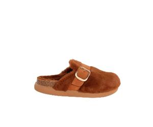 Scholl Ivy Big Buckle, Sandalia Mujer, coñac, 38 EU