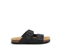 Scholl Jackie - Sandalias para mujer, Negro, 38 EU