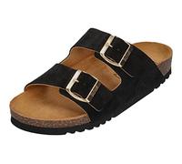 Scholl Josephine, Sandalia Mujer, Black, 38 EU