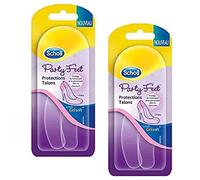 Scholl Party Feet GelSoft - Protector de talón que protege de rozaduras y resbalones, 1 par