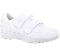 Scholl Jump Pro Straps - Calzado profesional unisex de PU y tela, Color blanco., 37 EU