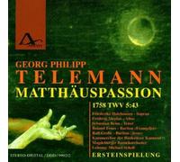 Scholl/Kammerch Georg Philipp Telemann: St Matthew Passio (CD) (Importación USA)