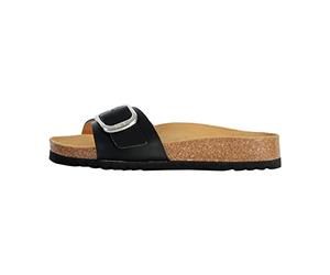 Scholl Kathleen, Sandalia Mujer, Black, 38 EU