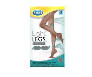 Scholl Light Legs Medias de Compresión 20Den S Beige