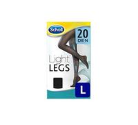Scholl Light Legs medias de compresión ligera 20DEN color negro Talla L 1ud