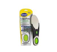 Scholl Liquiflex Everyday - Plantillas ortopédicas ajustables antiolores de espuma viscoelástica con tecnología 5 en 1, para todo tipo de zapatos, soporte de arco, uso diario, talla L (41-46,5)