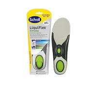Scholl LiquiFlex Everyday S Comfort - Plantillas de espuma viscoelástica y soporte de arco, unisex, 1 x 2 piezas, color amarillo