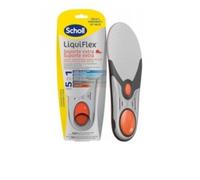 Scholl Plantillas LiquiFlex Soporte Extra – Memory Foam y Espuma Viscoelástica – Hombre Talla L