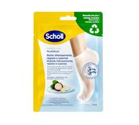Scholl Mascarilla nutritiva para pies – Hidratación intensa en 20 min – 1 par (2 mascarillas)