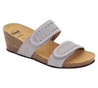 Scholl Michelle 2.0, Sandalia Mujer, Grey, 36 EU