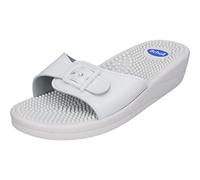 Scholl New Massage , Sandal Mujer, Blanco, 38 EU