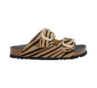 Scholl Noelle, Sandalia Mujer, Zebra Beige Negro, 41 EU