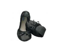 Scholl Party Feet Pocket Ballerina Hoxton Negro T34/35