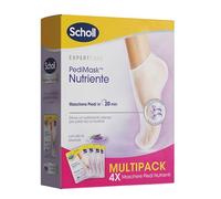 Scholl Pedimask - Mascarilla de pies, Hidratación, paquete de 4 x 200 g