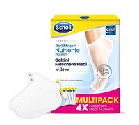Scholl Pedimask - Mascarilla de pies, paquete de 4 x 200 g