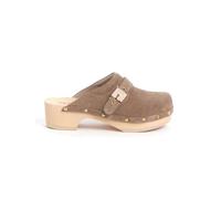 Scholl Pescura Clog 50, Sandalia Mujer, Beige, 38 EU