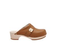 Scholl Pescura Clog 50, Sandalia Mujer, coñac, 35 EU