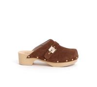 Scholl Pescura Clog 50, Sandalia Mujer, coñac, 42 EU