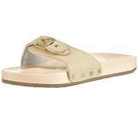 Scholl PESCURA Flat sand - Zuecos adultos unisex, Beige (sand), 46