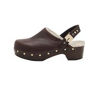 Scholl Pescura Robin - Sandalia para mujer, marrón, 39 EU