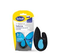 Scholl Plantarios In-Balance - Alivio del dolor con absorción de impactos para talón, talalgia, tendón de Aquiles - Talla L - Para hombre o mujer