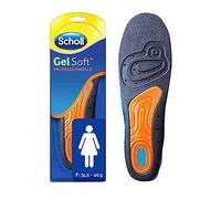 Scholl Plantillas de gel suave para mujer, talla 35,5-40,5 - El par de plantillas