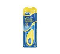Scholl Plantillas Gel Activ Uso Diario para hombre, para el dia a dia, mayor comodidad y absorción del olor y sudor, talla 40 - 46.5, 1 par (2 plantillas)