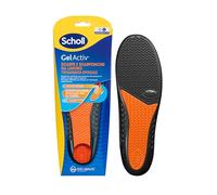Scholl Plantillas GelActiv para zapatos y botas de trabajo, plantillas con tecnología GelWave amortiguadora, soporte continuo para personas que están de pie durante mucho tiempo, talla 40-46.5