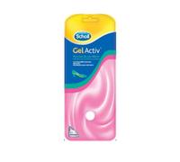 Scholl GelActiv Plantillas Gel Mujer para Tacones de Uso Diario - Almohadillas para Pies con Amortiguación, Plantilla Antideslizante, Comodidad todo el Día, Diseño fino y Discreto, Talla 35-40,5