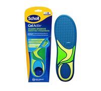 Scholl Plantillas GelActiv Zapatillas Deportivas, Plantillas con Tecnología GelWave Amortiguante, Comodidad Todo el Día para Personas Activas y en Movimiento, Talla 40-46.5