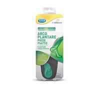 Scholl - Plantillas In-Balance para aliviar el dolor y ofrecer soporte al arco plantar en pies planos, unisex, talla M (40-42)