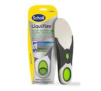 Scholl Plantillas LiquiFlex Soporte Diario - Zapatos Hombres Talla 41-46.5 - Memoria de forma y arco plantar - 1 par