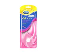 Scholl Plantillas, óptimas para zapatos abiertos con tecnología Gel Activ, comodidad todo el día, 2 plantillas, Multicolor, de numero 35 a 40,5 (3020802)