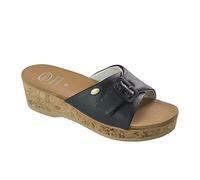 Scholl - Sandalias para mujer, talla 42, color azul marino