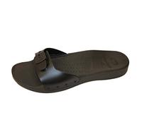 Scholl Sun, Slide Sandal Hombre, Negro, 42 EU