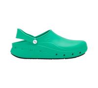 Scholl Ultragrip Clog, Zapatos de Servicio médico Unisex Adulto, Verde, 36 EU